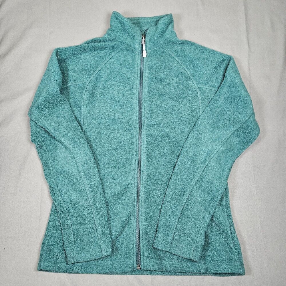 Black Diamond Fleece Jacket Womens Size Small Forrest Green Full Zip